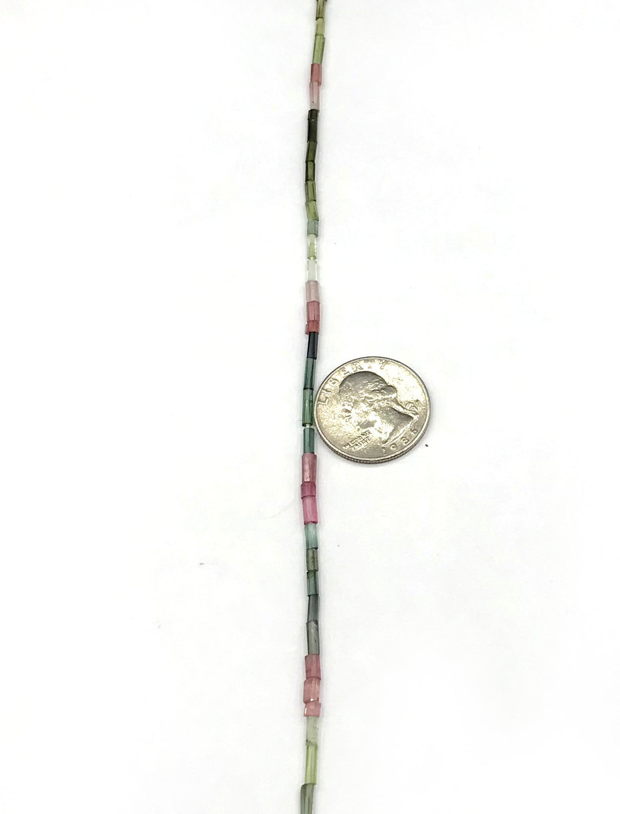 Tourmaline, Multi tourmaline Beads faceted Tube