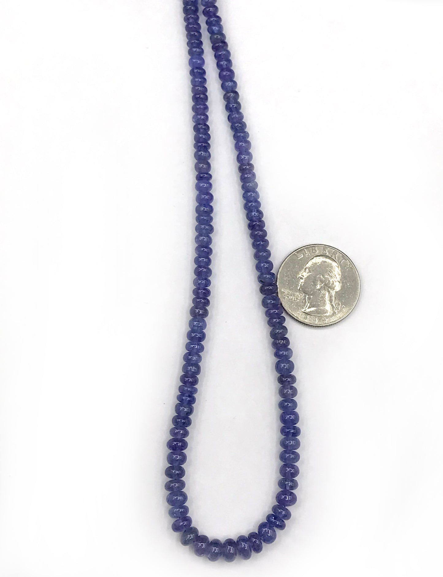 Tanzanite Beads Smooth Rondelle