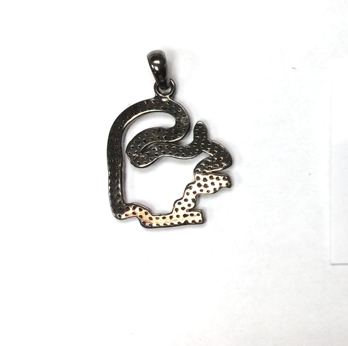 Pave Diamond Charm