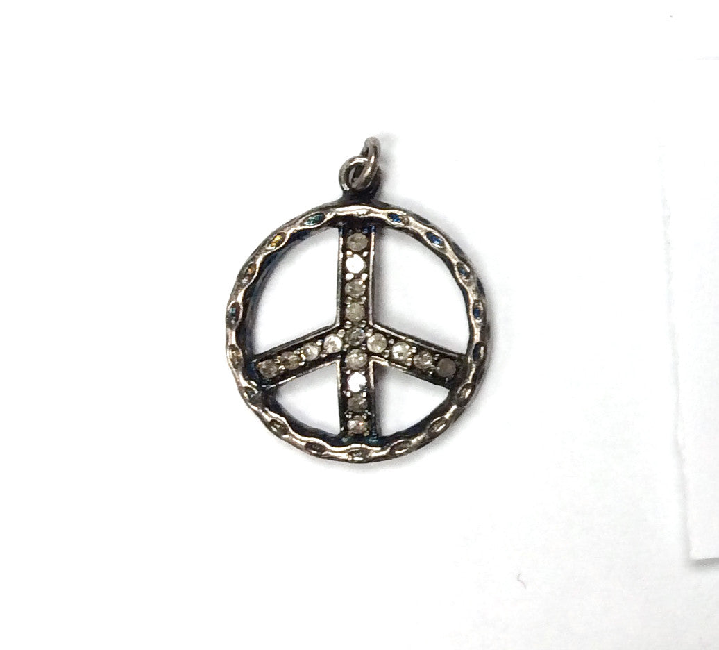 Pave Diamond Charm