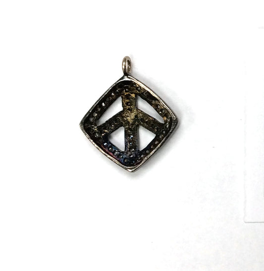 Pave Diamond Charm