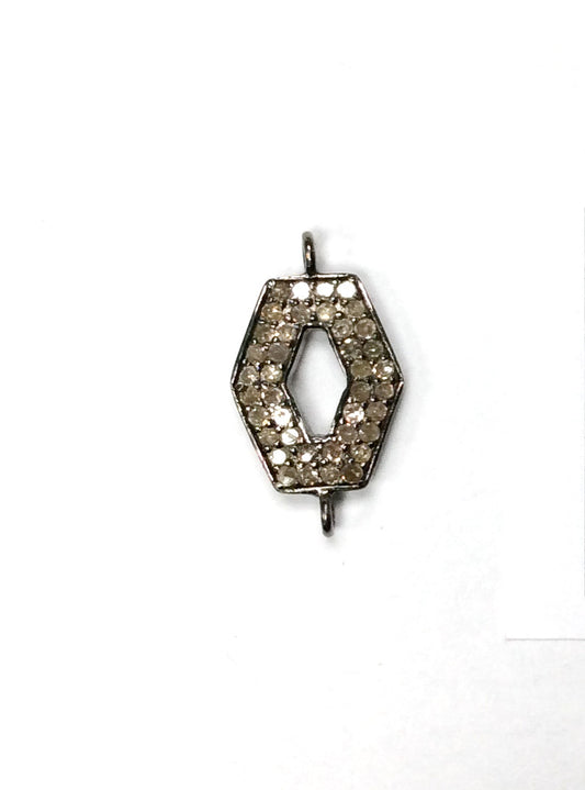 Pave Diamond Charm