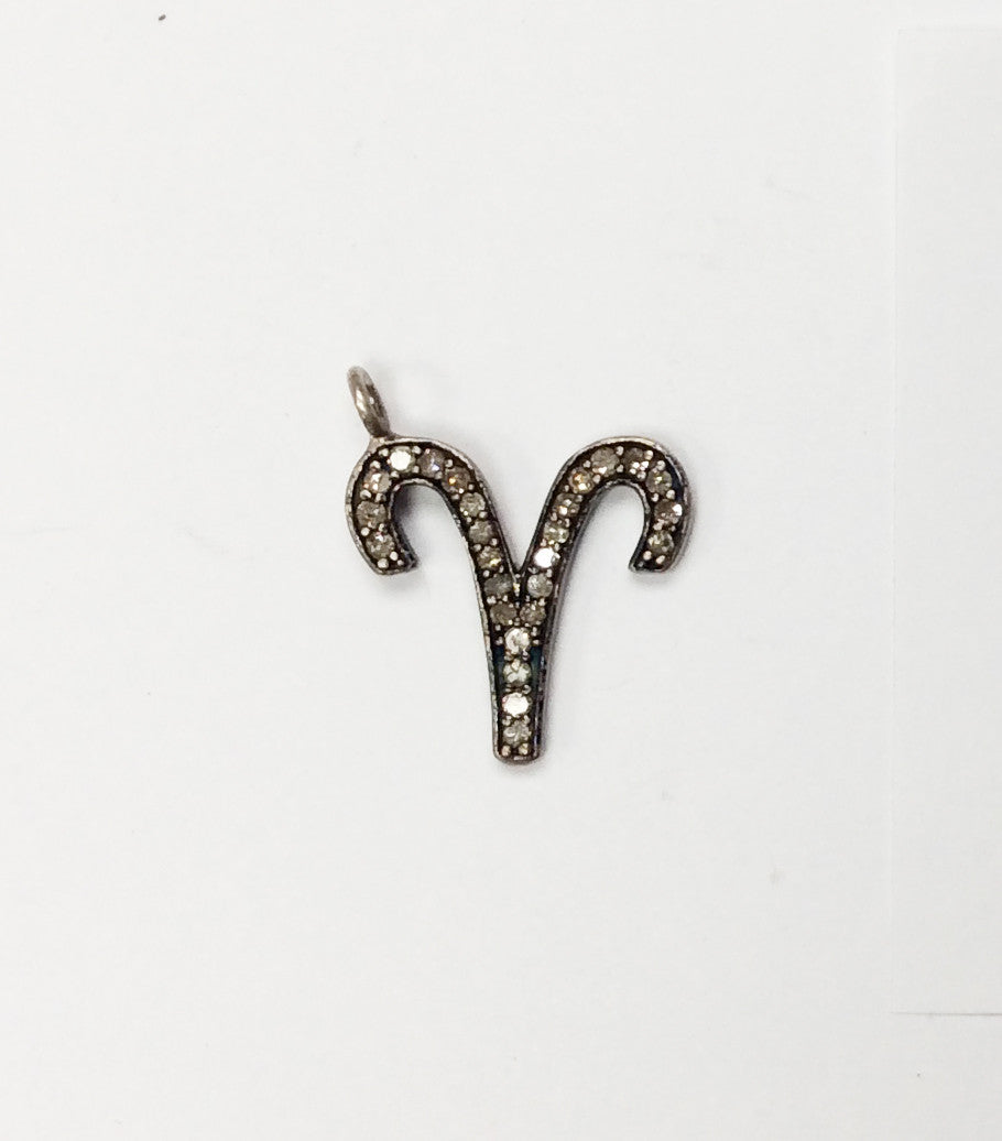 Pave Diamond Charm