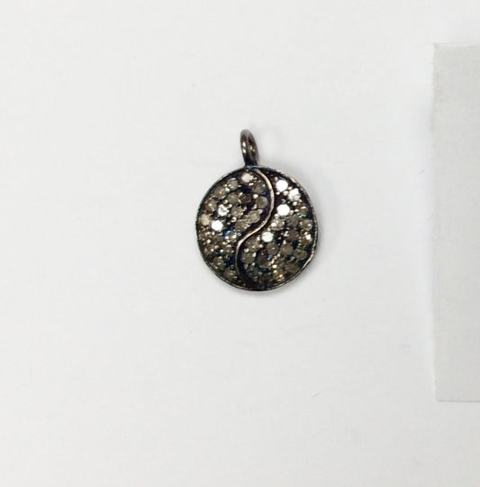 Pave Diamond Charm