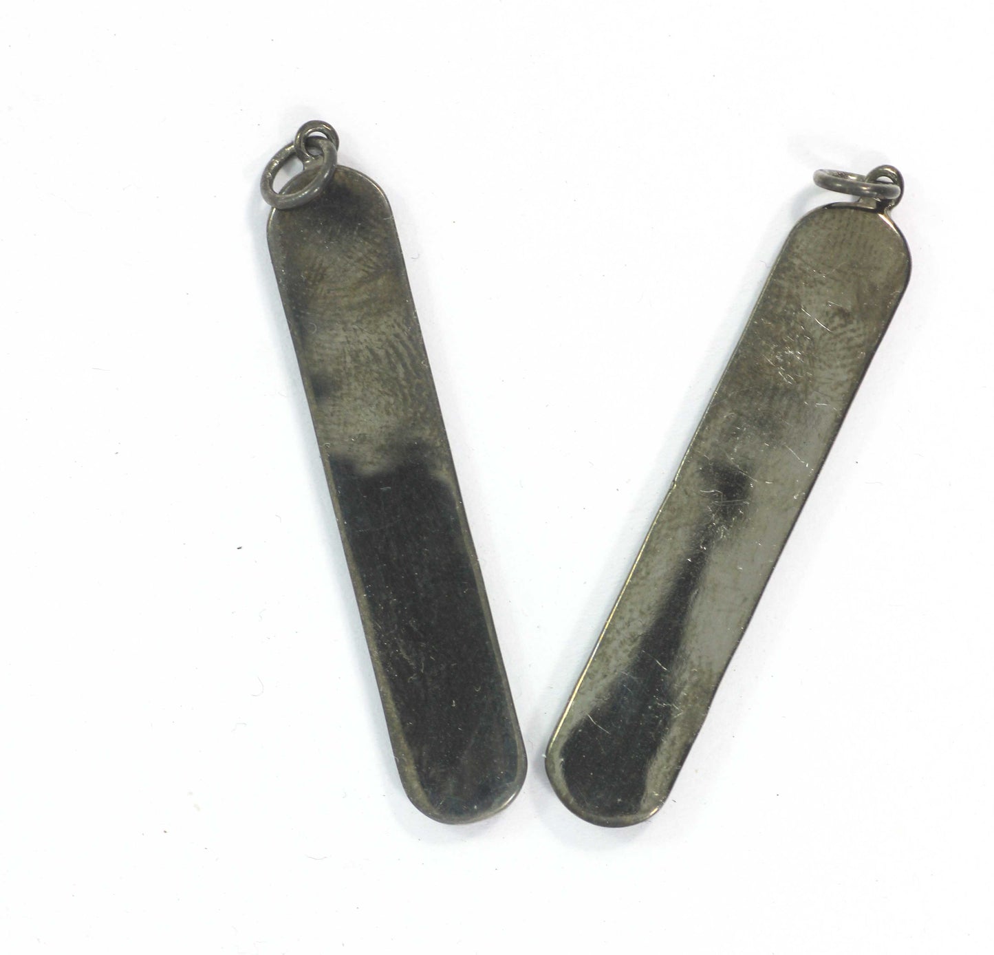 Love Diamond Charm .925 Oxidized Sterling Silver Diamond Charms, Genuine handmade pave diamond Charm .