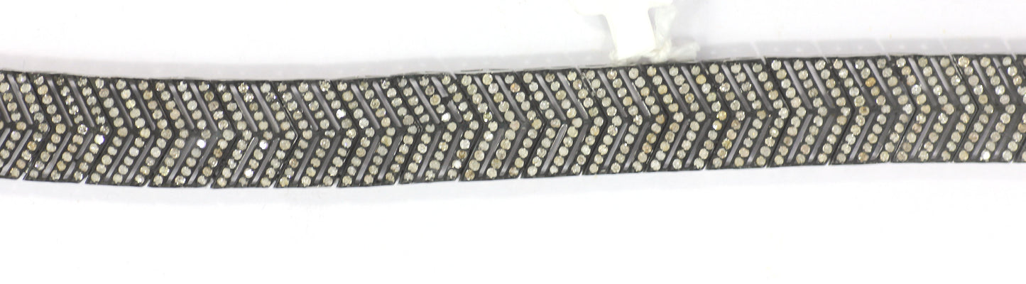 Arrow Diamond Silver Bracelet