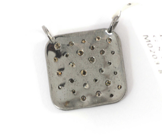 Square Shape Diamond Pendant