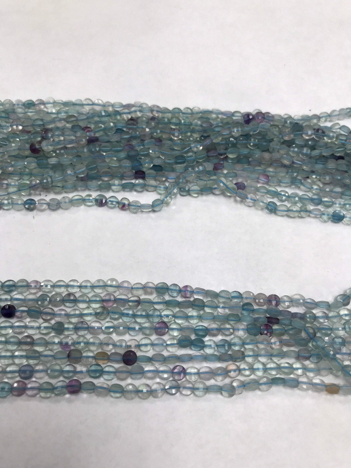 Flourite faceted beads coin, beads coin,beads, coin