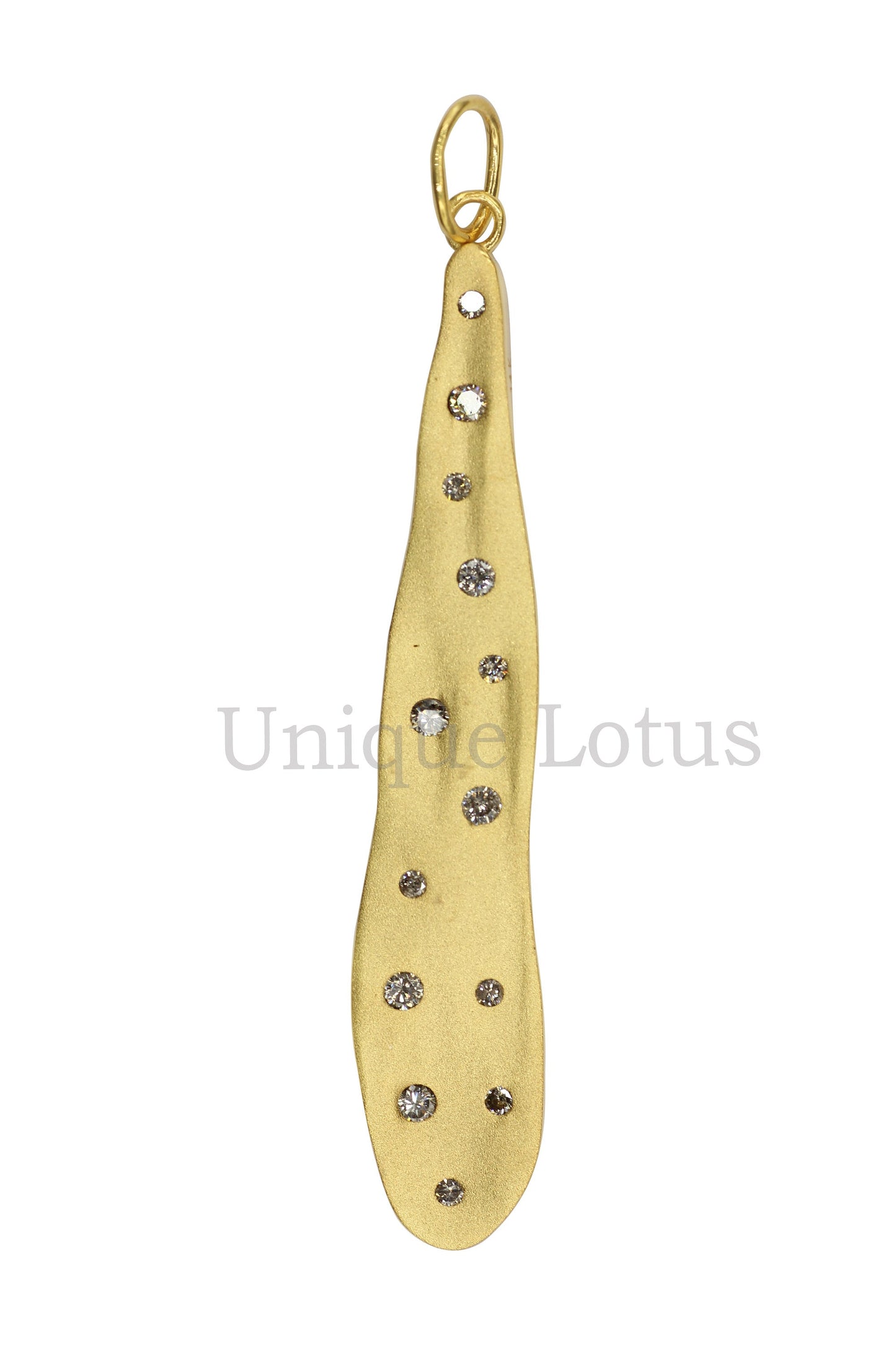 14k Solid Gold Diamond Pendants. Genuine handmade pave diamond Pendant.14k Solid Gold Diamond Pendants.