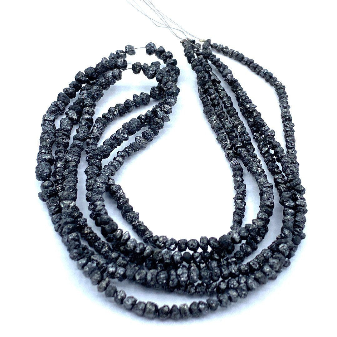 Black Diamond Beads Chips Nuggets