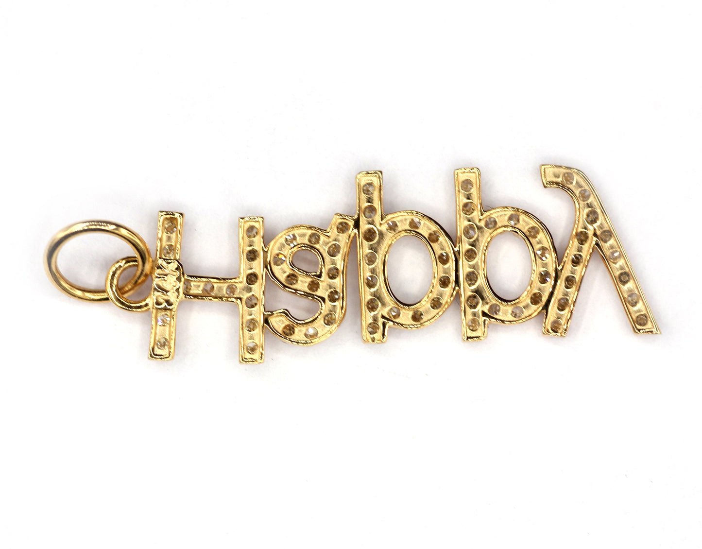 Smile 14k Solid Gold Diamond Pendants. Genuine handmade pave diamond Pendant. 14k Solid Gold Diamond Pendants.