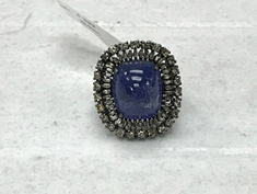 Tanzanite and Diamond Ring