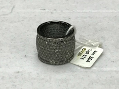 Cigar Shape Diamond Ring