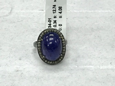 Tanzanite and Diamond Ring