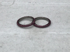 Round Ruby Ring