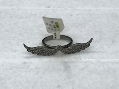 Angel Wings Double Diamond Ring