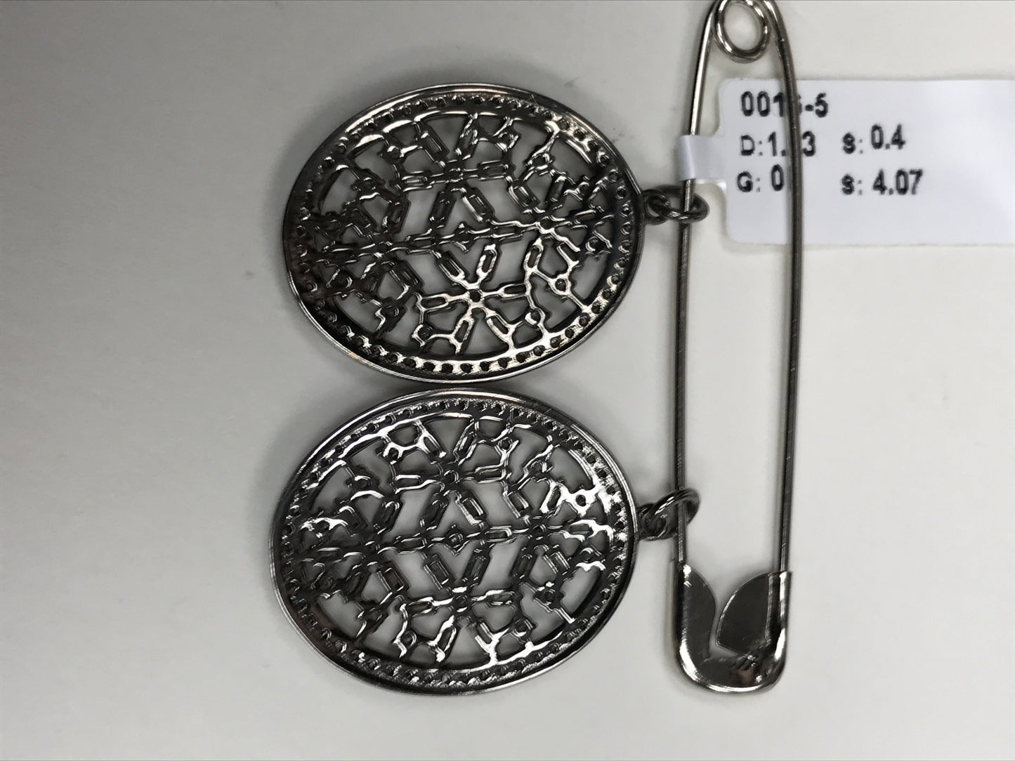 Oval Shape Diamond Pendant