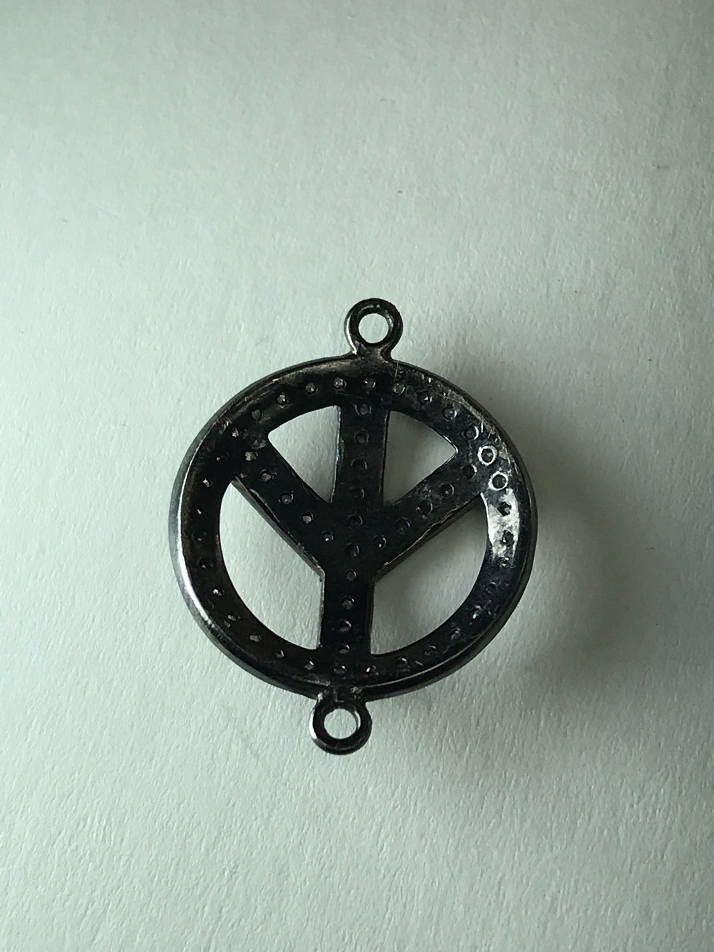 Silver and Diamond Pave PENDANT & CHARMS