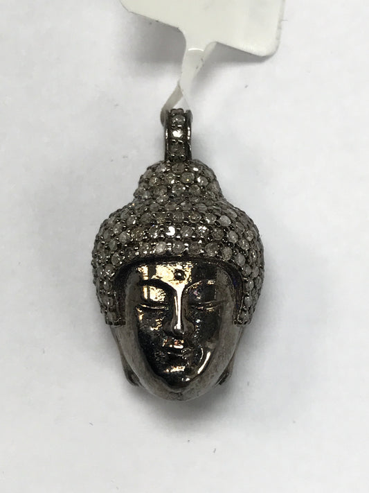 BUDDHA DIAMOND PAVE PENDANT