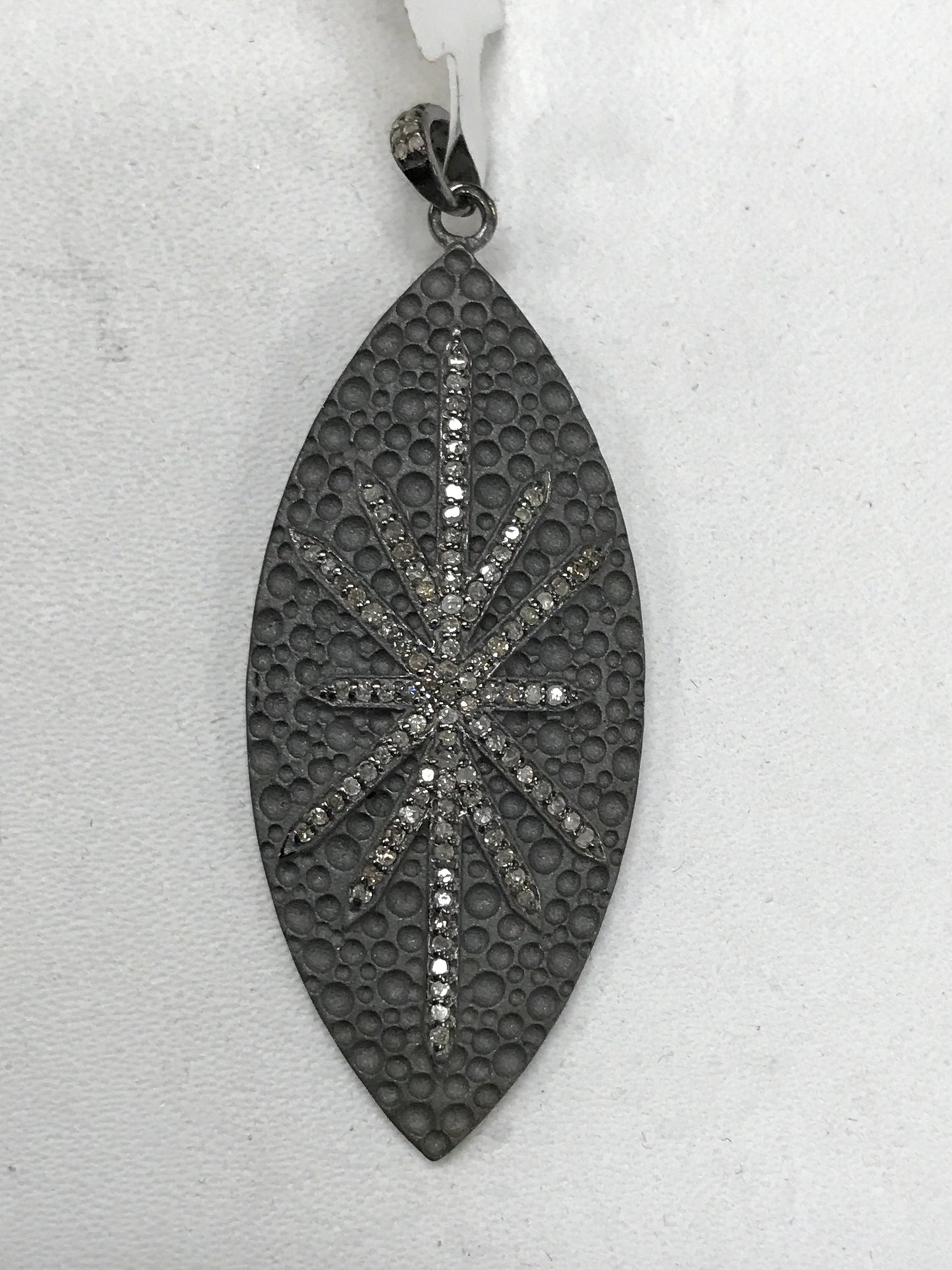 Oval Shape Diamond Pendants & Charms
