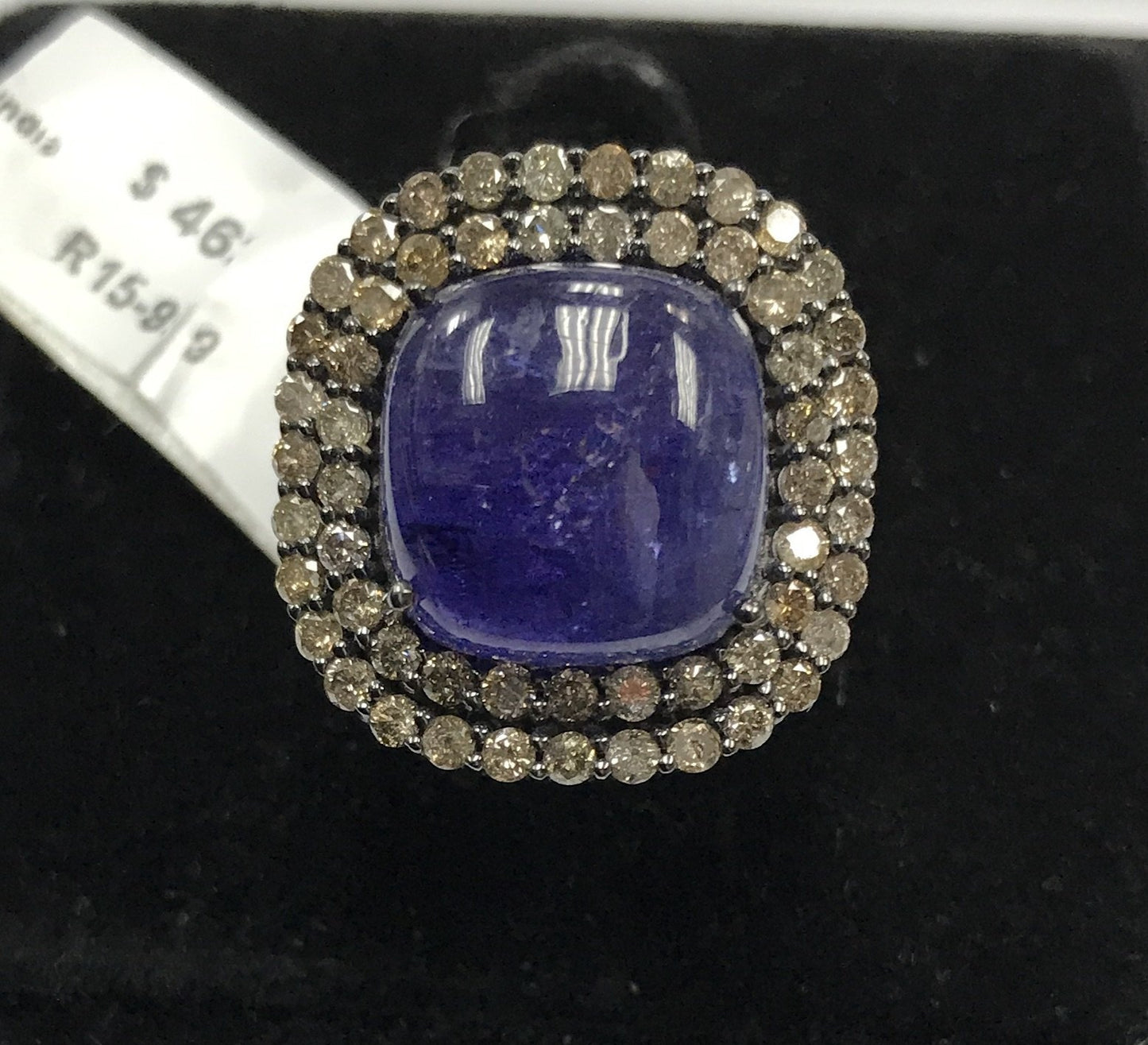 Tanzanite and Diamond Ring