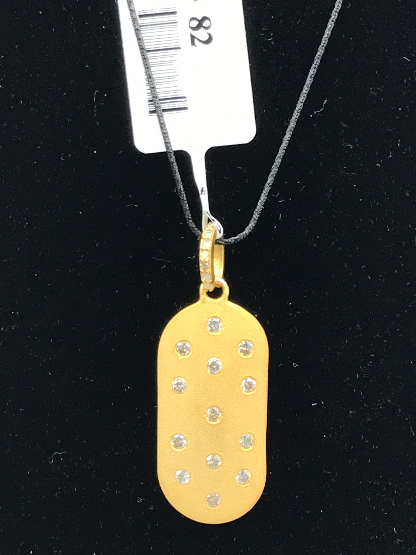 Rectangular Diamond Pendants