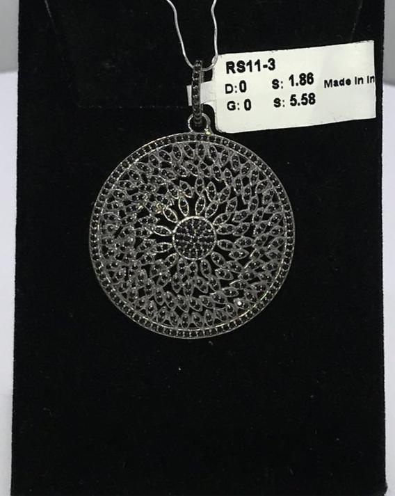 Round Fancy Designer Pendant