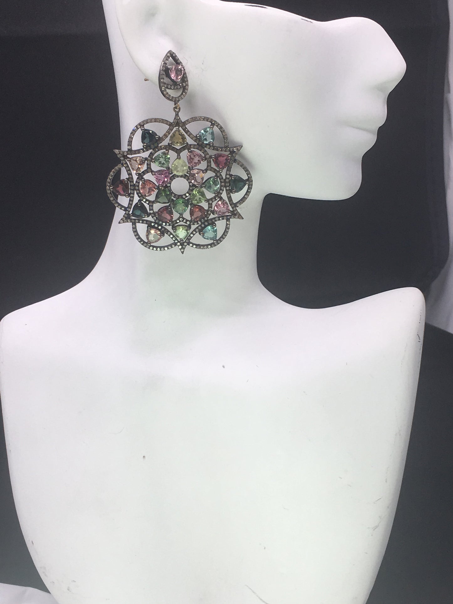 Ruby Natural Earrings