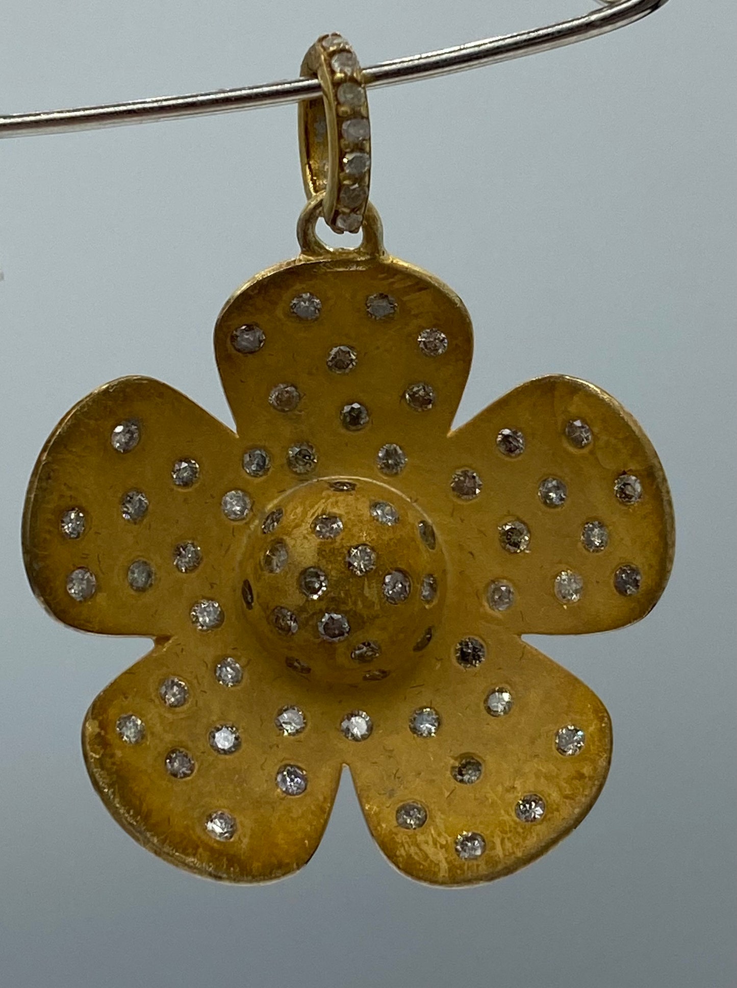 Flower Diamond Pendant