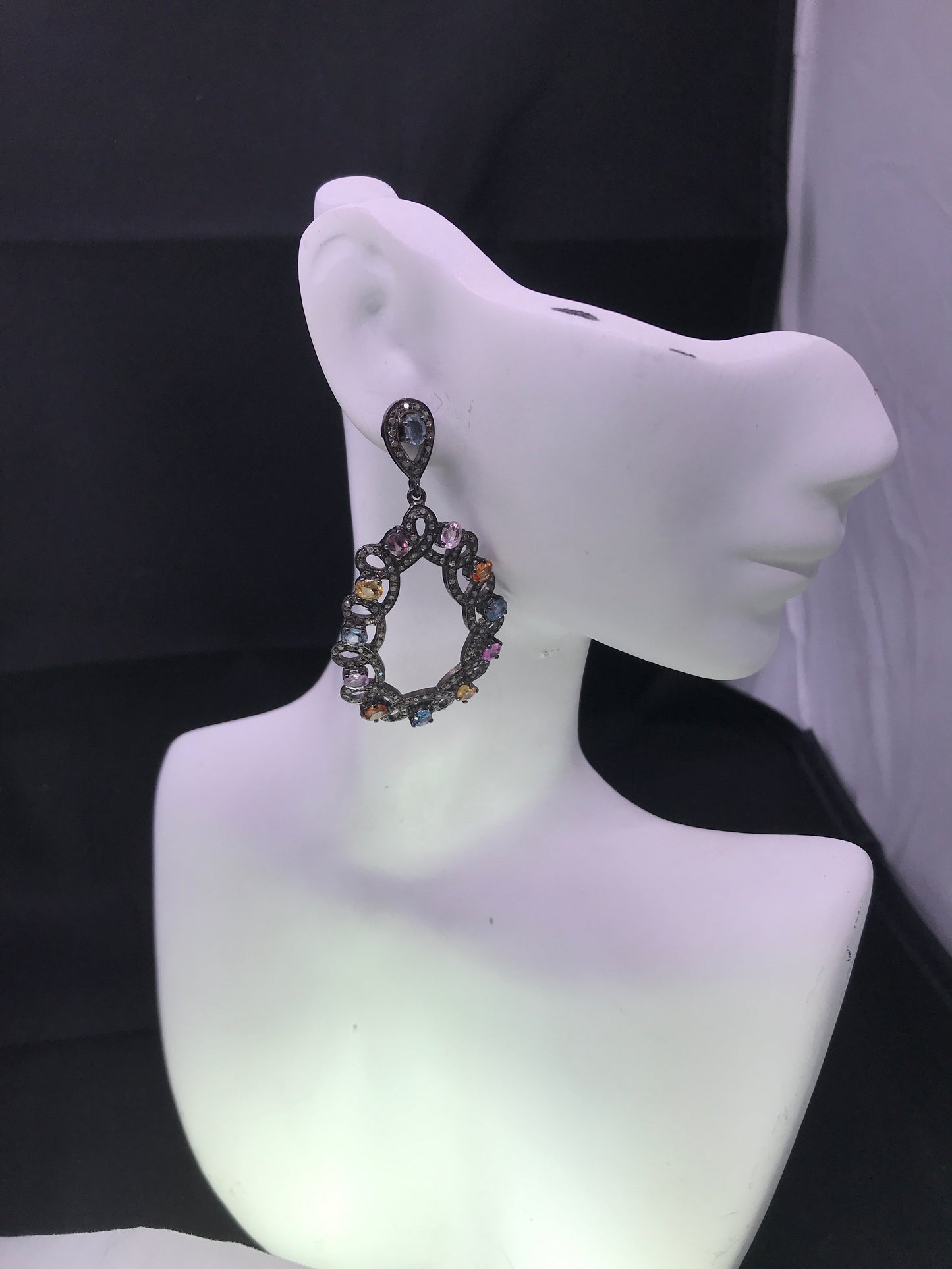 Diamond Earrings,
