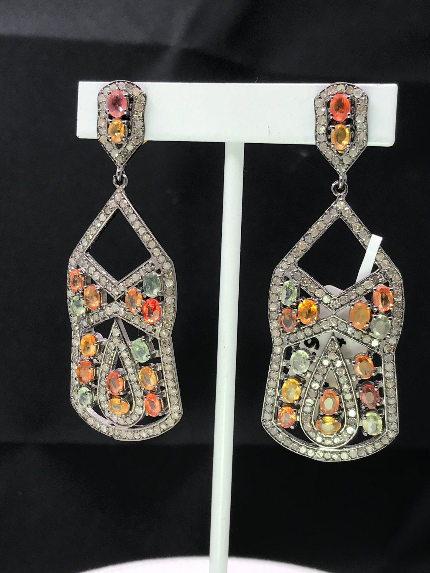 Sapphire Earrings,