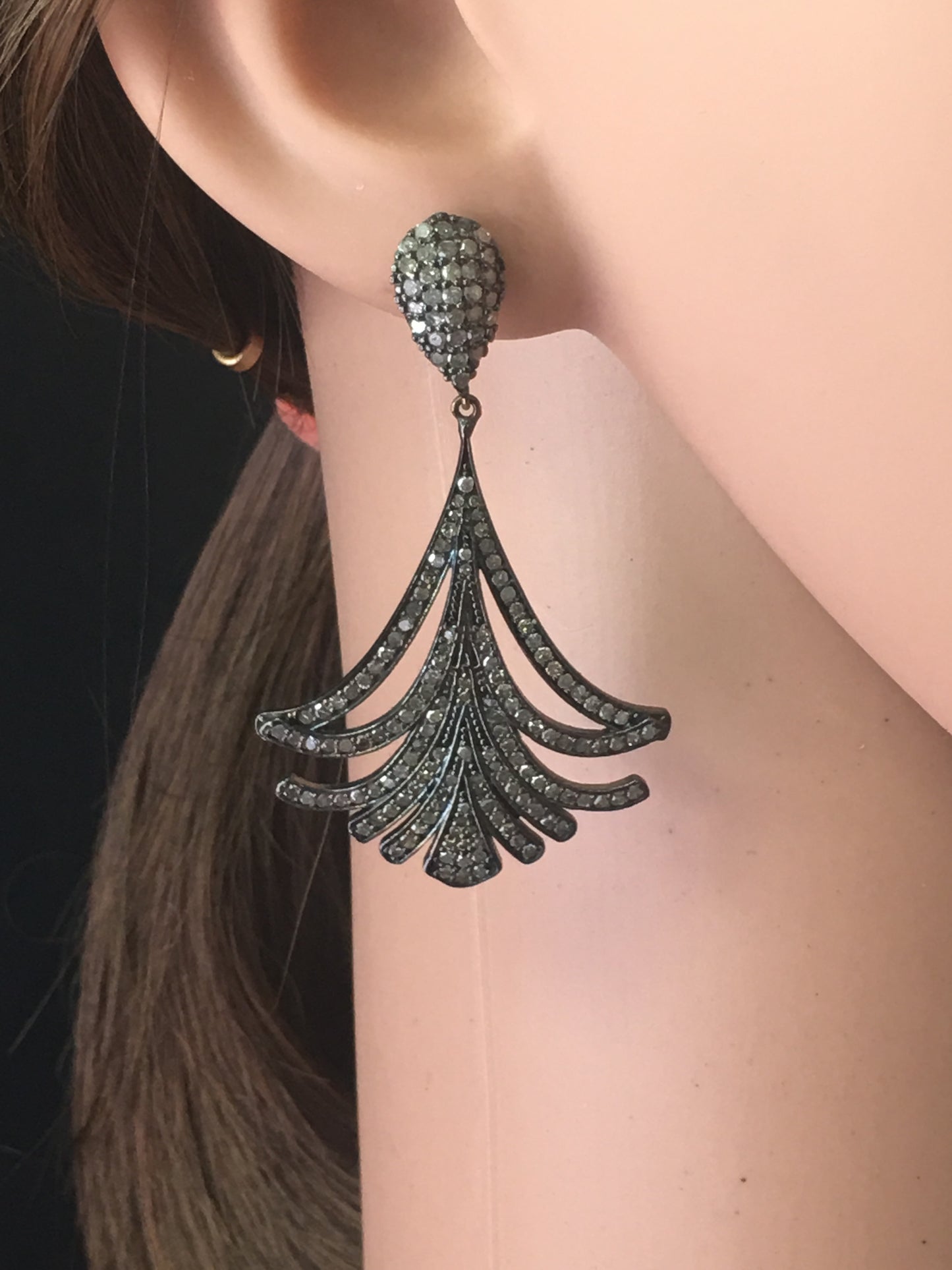 Stylish Diamond Earrings