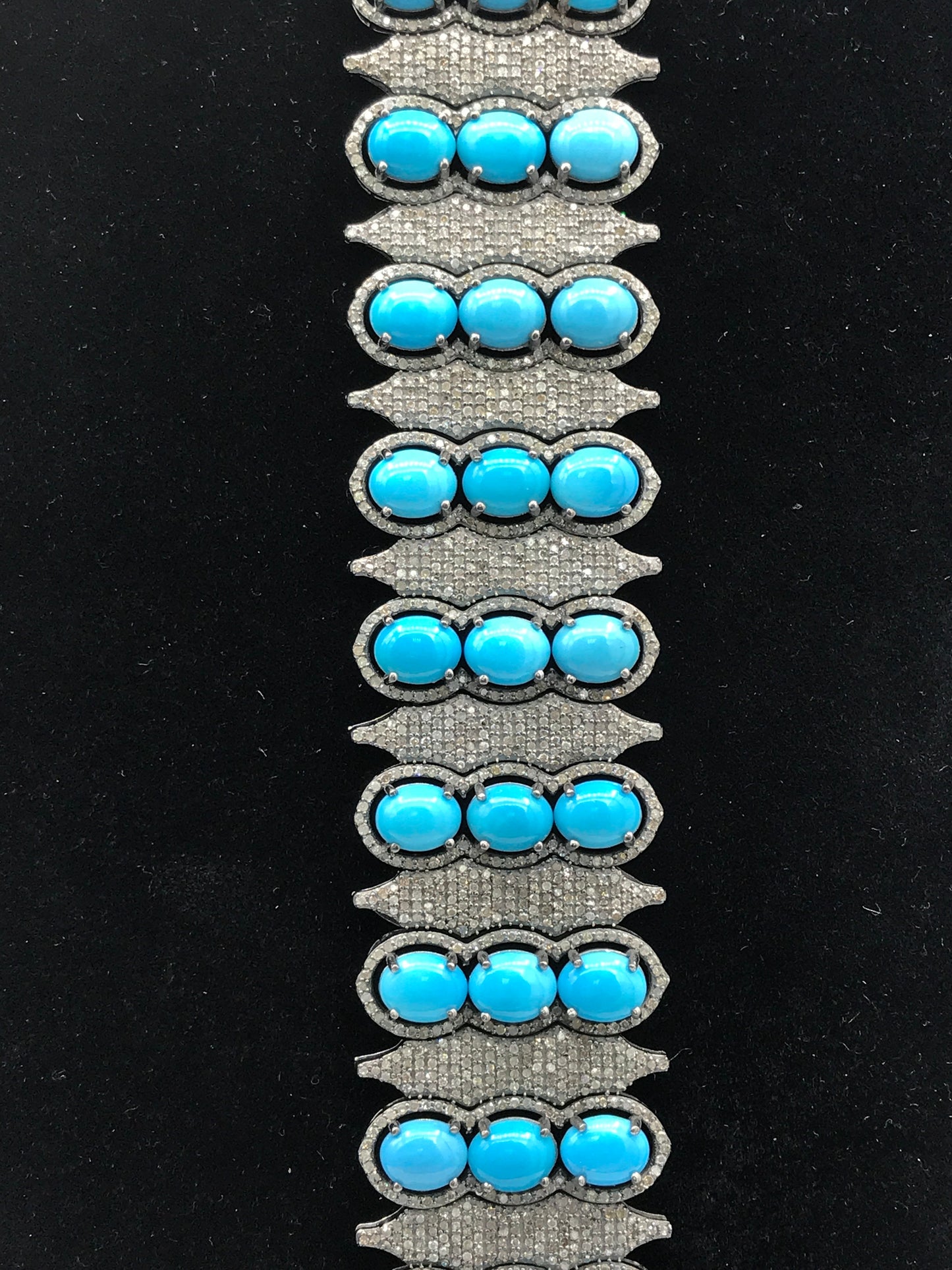 Turquoise Designer Diamond Bracelet