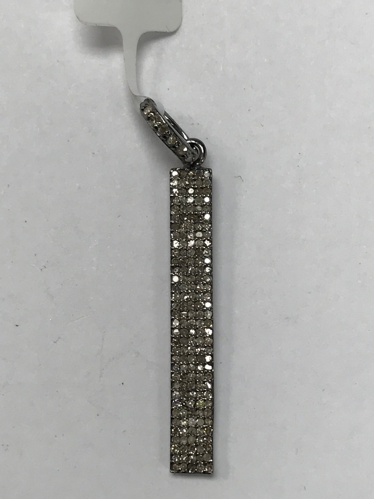Rectangle Shape Diamond Pendants & Charms
