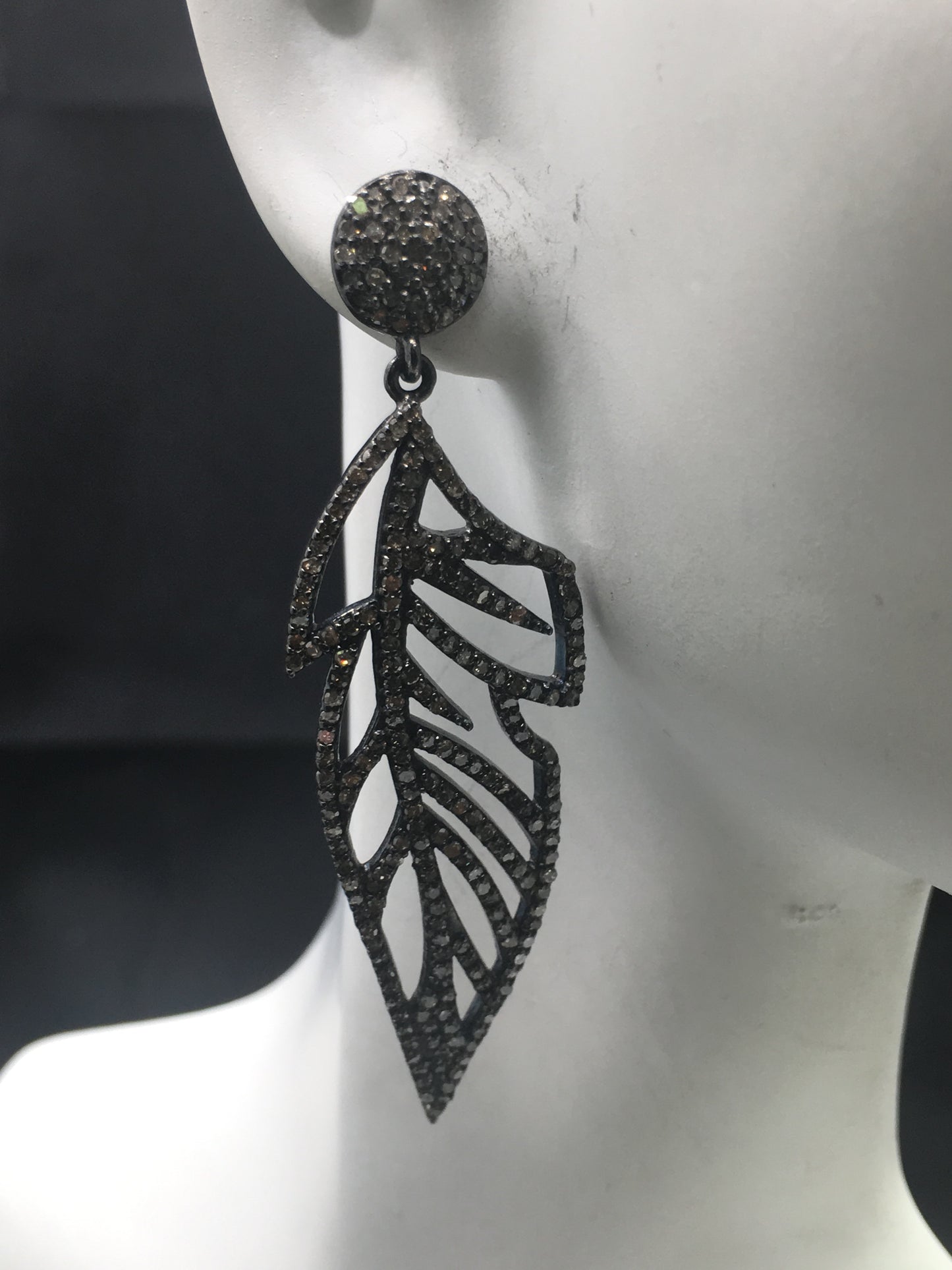 Leaf Diamond Earring