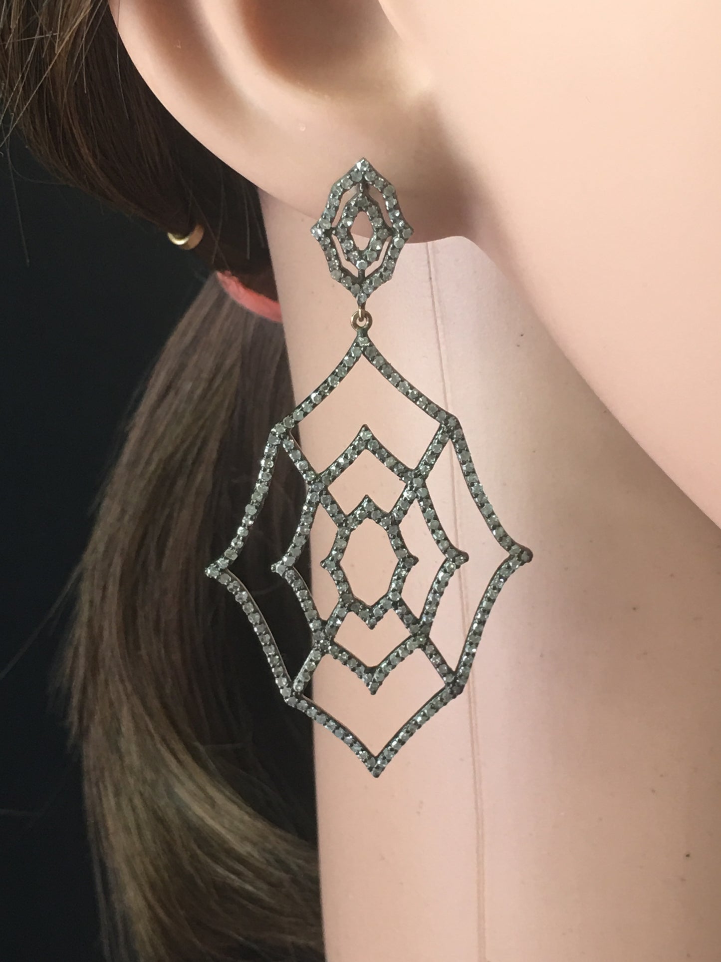 Diamond Earrings,