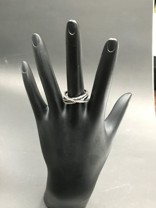 DIAMOND SILVER RINGS