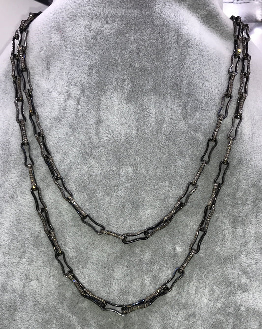 Diamond Link Chain Necklace