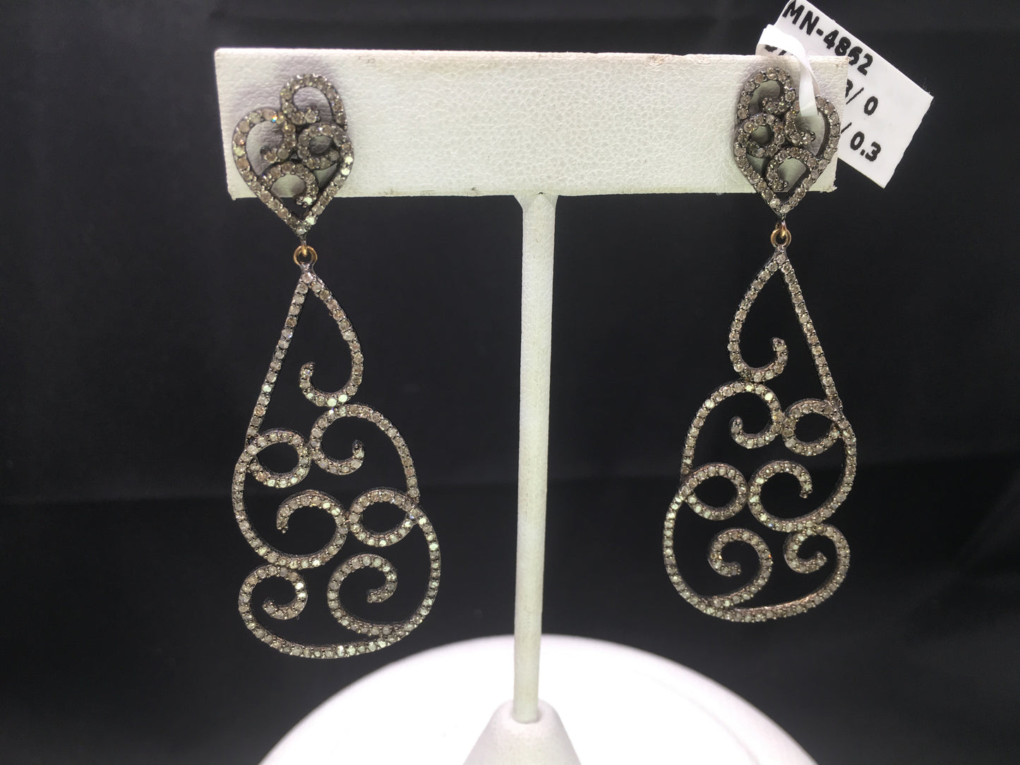 Diamond Earrings,