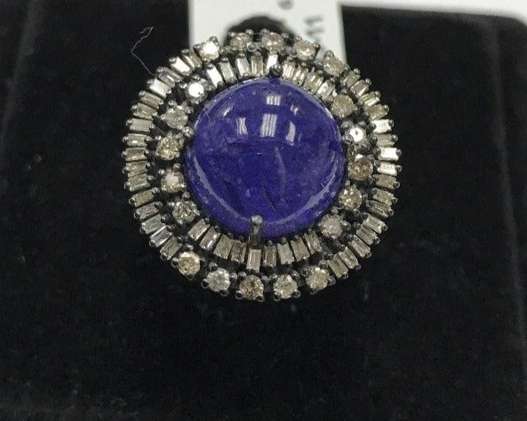 Tanzanite and Diamond Ring
