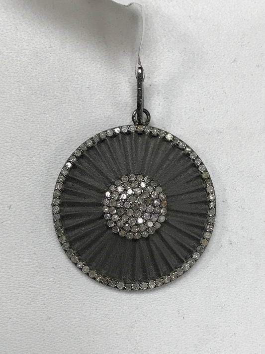 Circular Shape Diamond Pendants & Charms