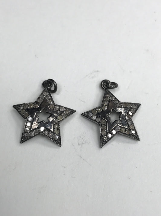 Stars Diamond Charm