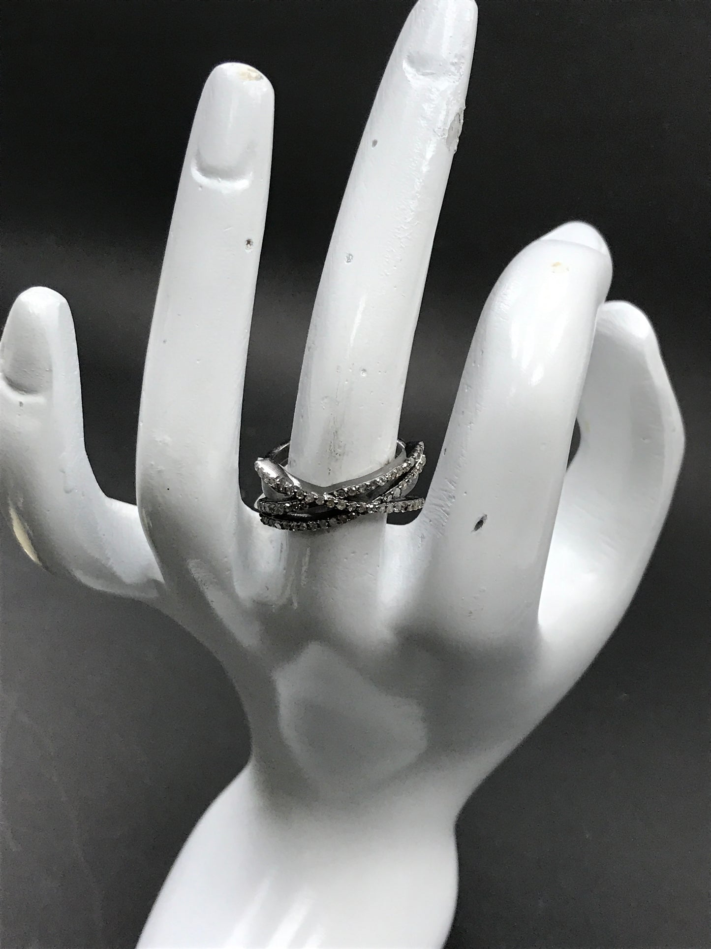 DIAMOND SILVER RINGS