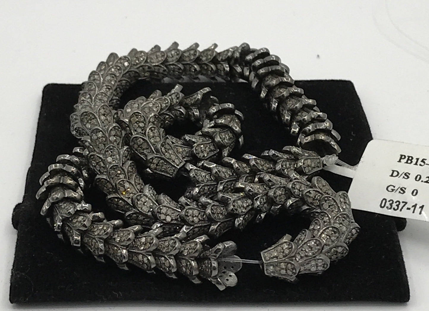 Pave Diamond Beads Caps