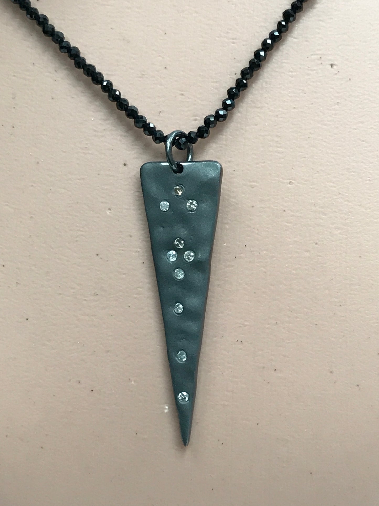 Triangle Diamond Pendant