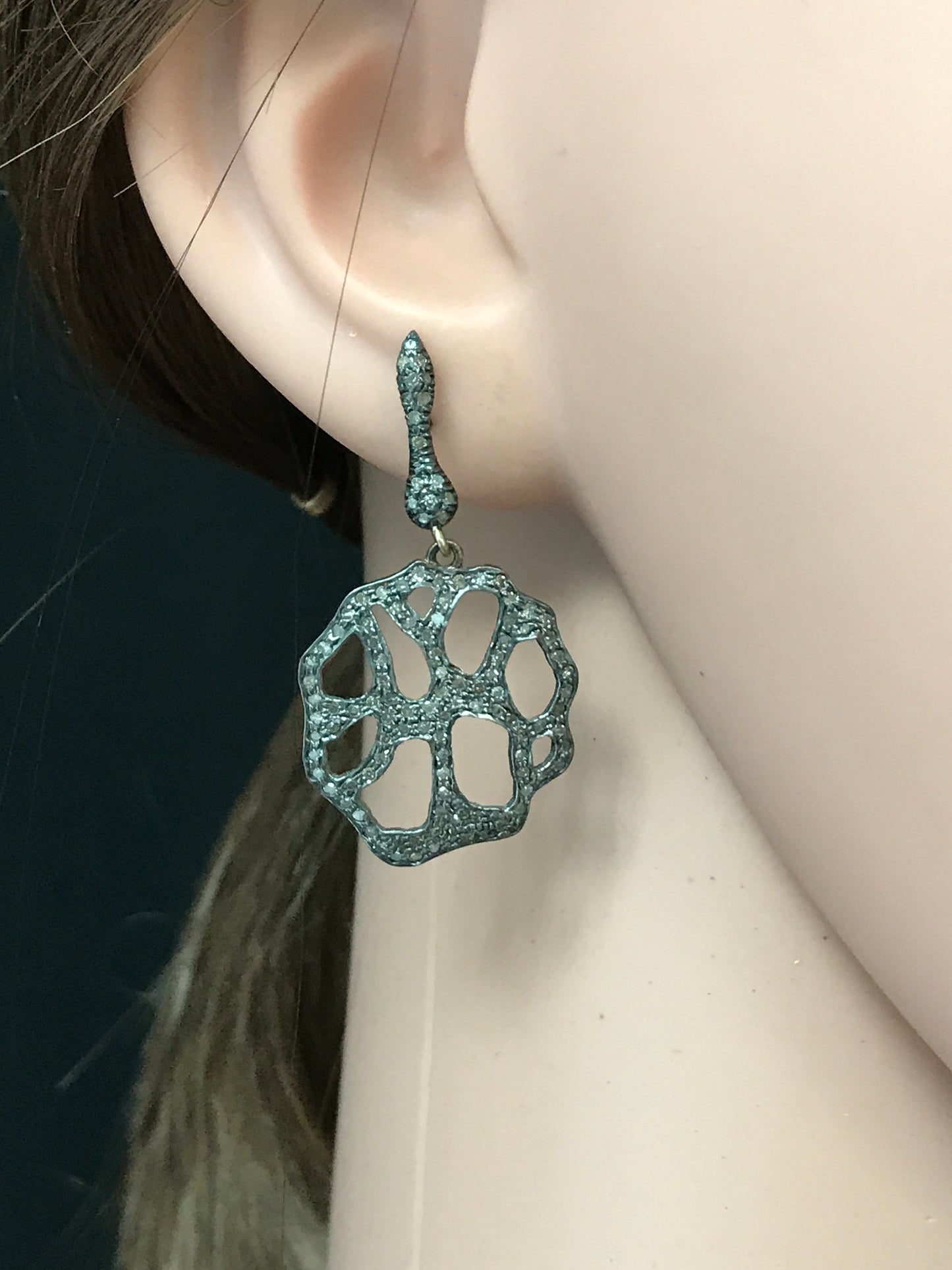 Diamond Earrings,