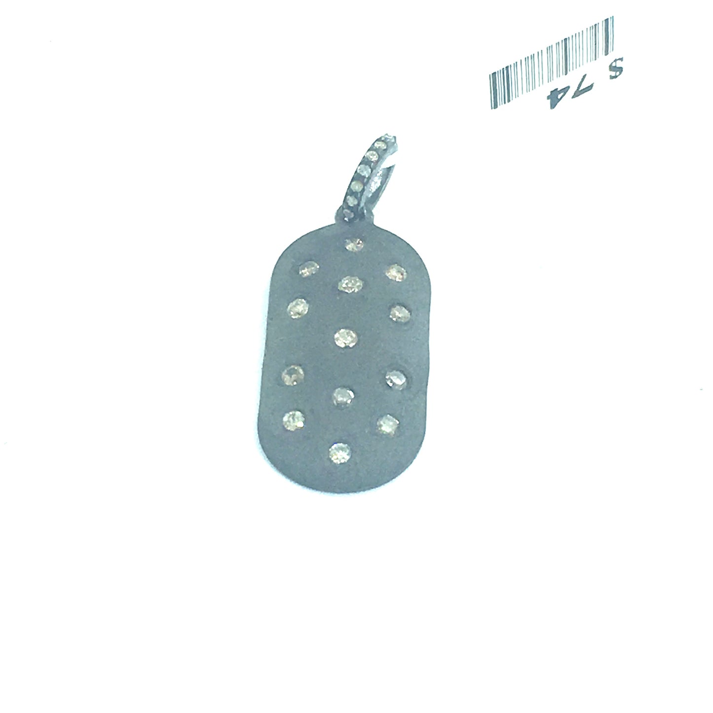 Rectangular Diamond Pendants