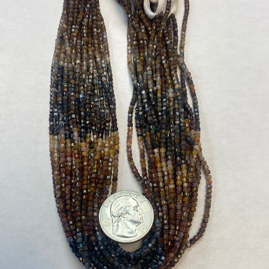 Pietersite Faceted Square, Pietersite faceted box, faceted cub