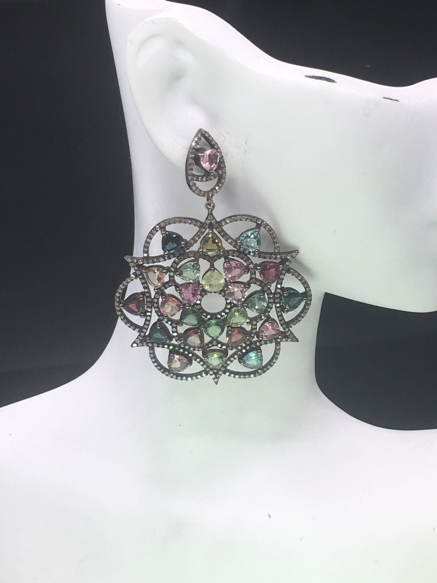Ruby Natural Earrings