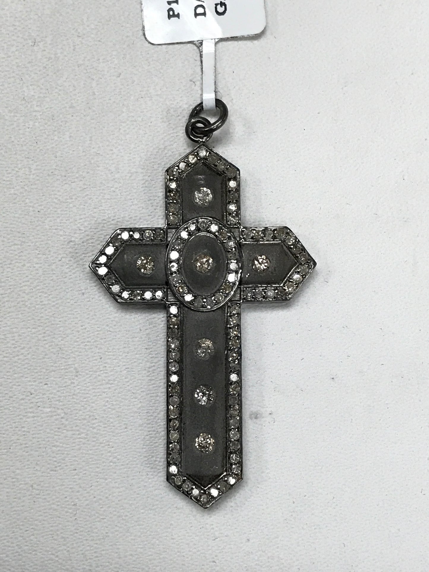 Cross Diamond Charm